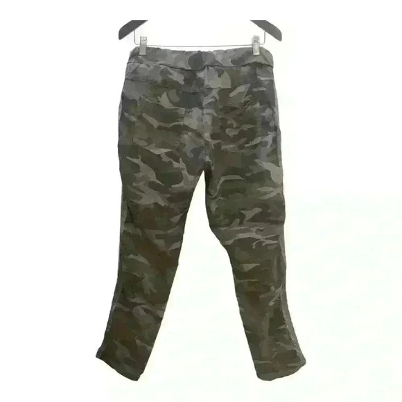 The Clothing Cove Camo Pants  Cuffed Hem Stretch Drawstring Italy - Picture 3 of 10